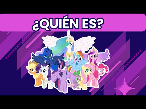 🌟🦄Desafío My Little Pony ¿Puedes Adivinar el Personaje por su Cutie Mark