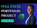 Full Excel Data Analysis Portfolio Project For Beginners | Billionaires Statistics
