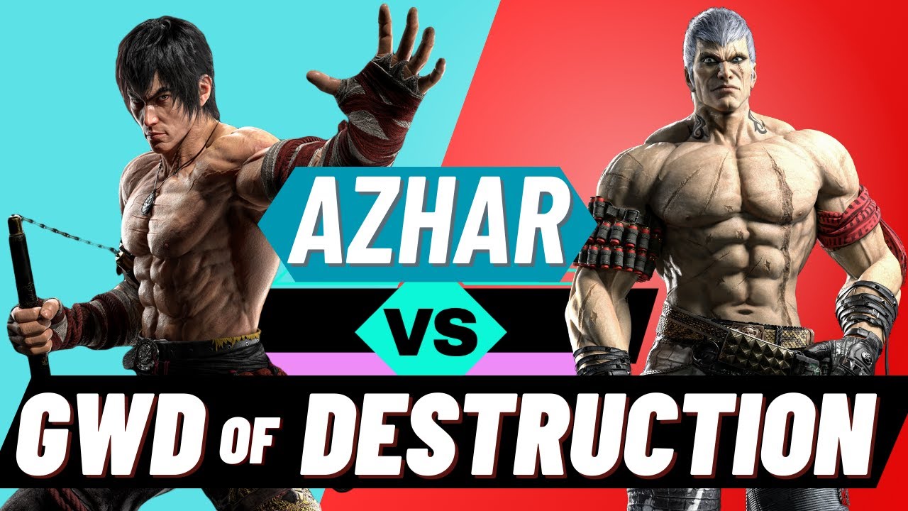 Tekken 7 | Marshall Law ( Azhar ) VS Gwd Of Destruction ( Bryan ) Rank Matches