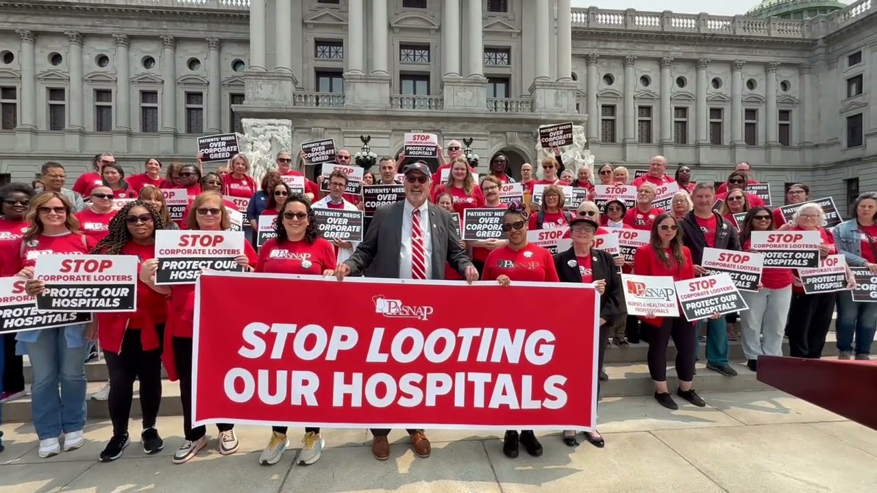 PATIENTS OVER PROFITS!