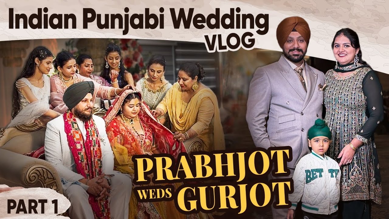 Prabhjot weds Gurjot | Indian Sikh Wedding | Australia🇦🇺 to Patiala 🇮🇳 Part 1 | Family vlog ❣️