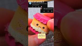 0 TL 🙀Gazoz Kapağından Sukuşi Yapıyoruz #diy #kendinyap #craftideas #squishy