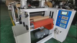 Honeycomb wrapping paper roll to roll machine