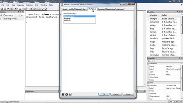 Treatment effects in Stata®: Regression adjustment