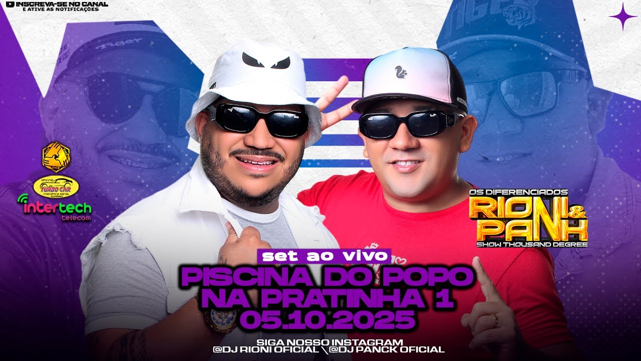 SET DJS RIONI EO PANCK #1parte PISCINA DO POPO NA PRATINHA 1 05