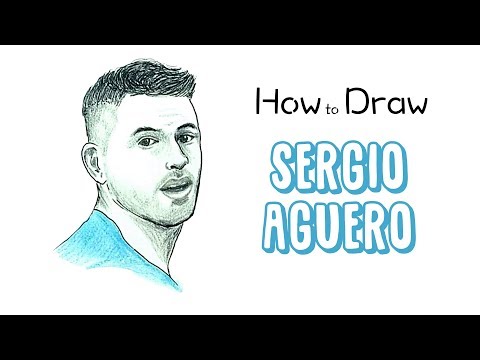 Come disegnare Sergio Aguero