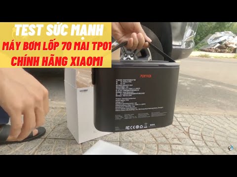 Video Máy Bơm Lốp Xe Ô Tô 70mai TP01 Chính Hãng Xiaomi | Bốn... - youtube
