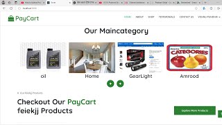 PayCart : Java Full Stack Project Frontend and Backend screenshot 5