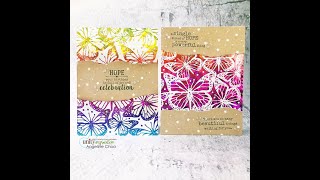 Unity Quick Tip: Foiled Rainbow Butterfly Card + How to use the Foil Negative