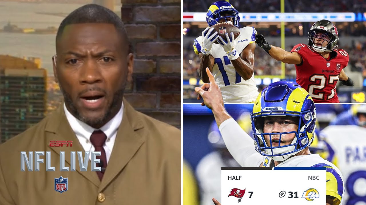 NFL LIVE | Davante Adams is a red-zone legend- Ryan Clark: Rams are legitimate Super Bowl contenders