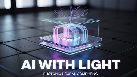 Optical Neural Computers: AI That Runs on LIGHT (1000× Faster)