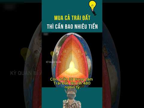 Mua cả Trái Đất thì cần bao nhiêu tiền | Kỳ quan bí ẩn #kqba