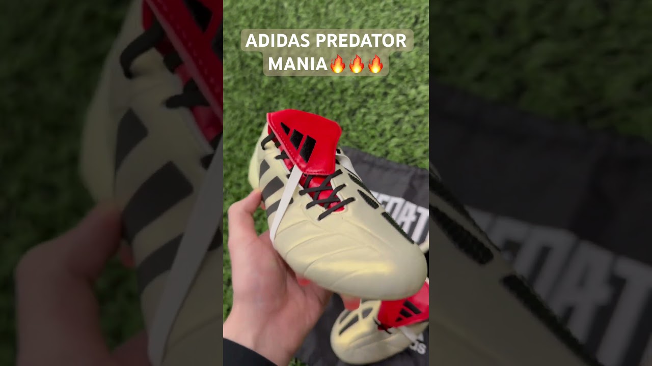 ADIDAS PREDATOR MANIA, what a legendary pair🔥🔥🔥