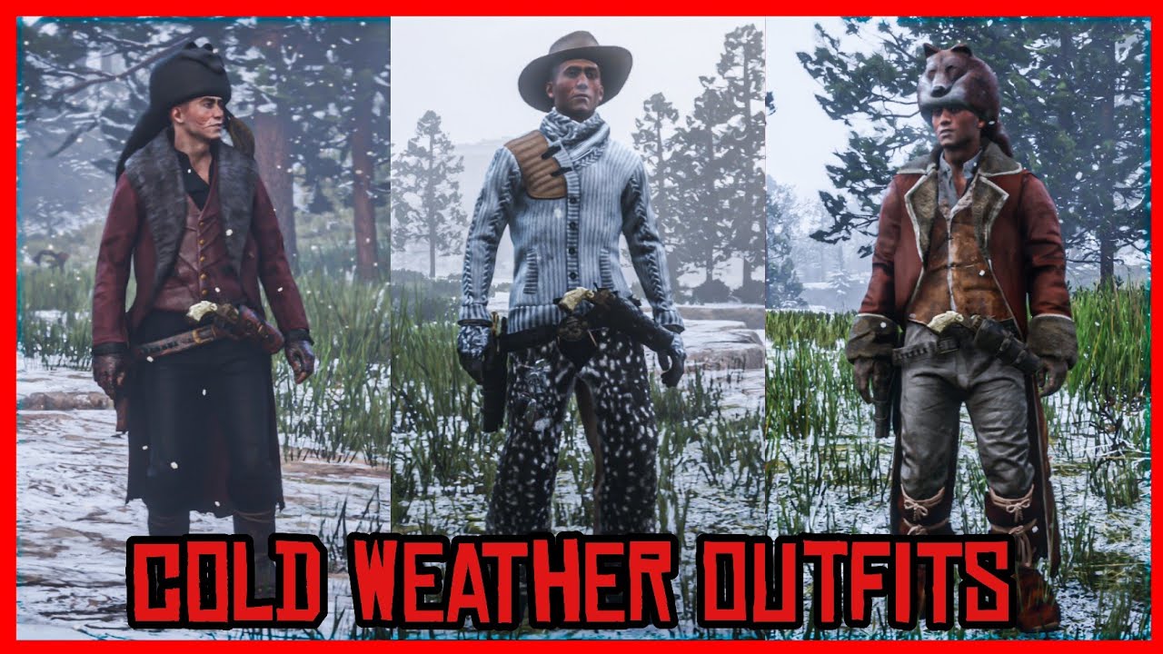 Red Dead Online New Cold Weather Outfits YouTube