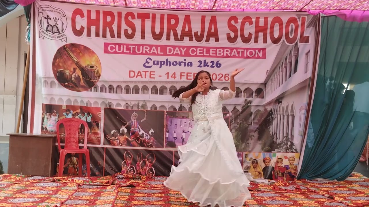 Cultural program 2026 (Maine payal hai) Christuraja School Hata