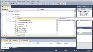 Visual Basic Tutorial   4   Hello World   YouTube