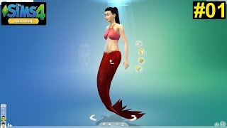 Sims 4 - Inselleben - erstellen wir eine Meerjungfrau #01 - Deutsch/German