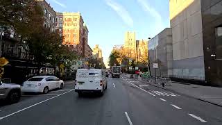 4K New York NYC Manhattan West Side 10th Avenue Amsterdam Avenue FT George Avenue (2)