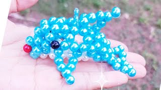 How to make beaded dolphin 🐋