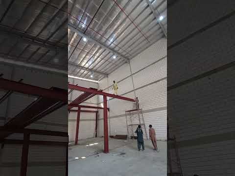 مشروع مستودعات اعمال تركيب ميزان جسور  دور ثاني السعودية مقاولات