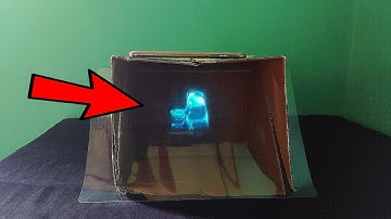 How To Make 3D HOLOGRAM Projector From Box Screen | 3d hologram DIY | JrFlimy