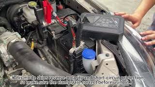 How to Jump Start a Dead Car Battery (0V) — SAFEMATE SM1500-AIR Boost Mode Tutorial