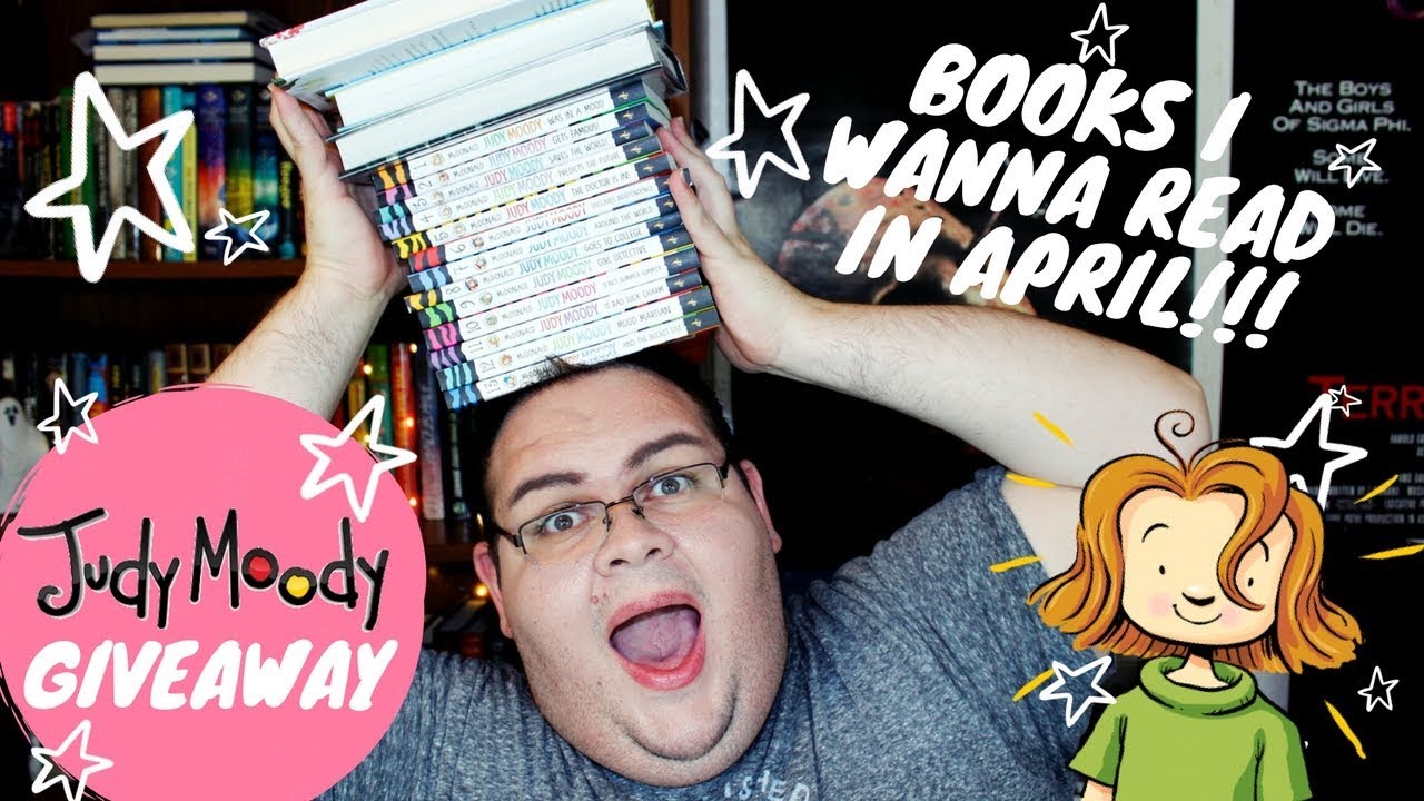 APRIL TBR 📚 2018 + AWESOME JUDY MOODY GIVEAWAY!!