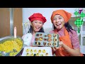 BIKIN KUE LEBARAN MALAH GOSONG 😱 Feat Fakhira kibbo | Salsa and Family