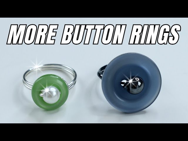 2-Hole Button Rings - Tip Tuesday Tutorial - YouTube