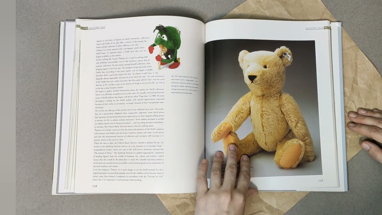 Обзор книги на английском языке 100 Years Steiff Teddy Bears: The Original Since 1902