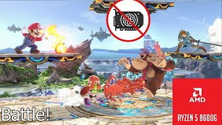 Ryzen 5 8600G | Super Smash Bro Ultimate | Ryujinx Switch Emulator| No GPU