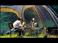 🥵 40℃ HOT CAMPING alone in small ground NOT ON THE MAP 🗺️