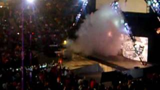 WWE Extreme Rules 2010 Live - Edge's Entance with Pyro.