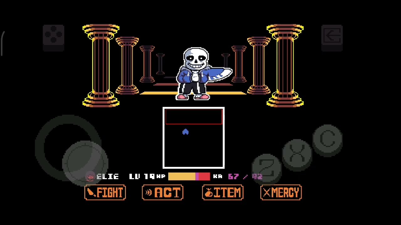 Sans battle (Android)  Undertale bits and pieces 