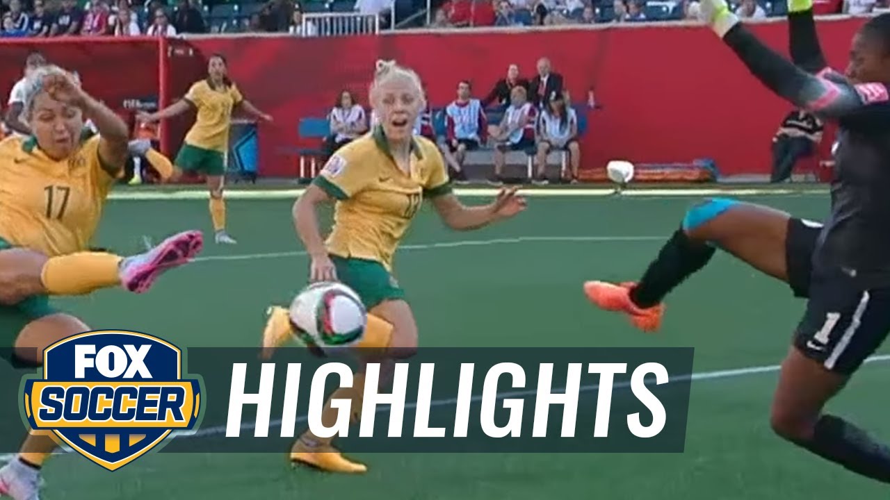 Australia Vs Nigeria FIFA Women s World Cup 2015 Highlights YouTube