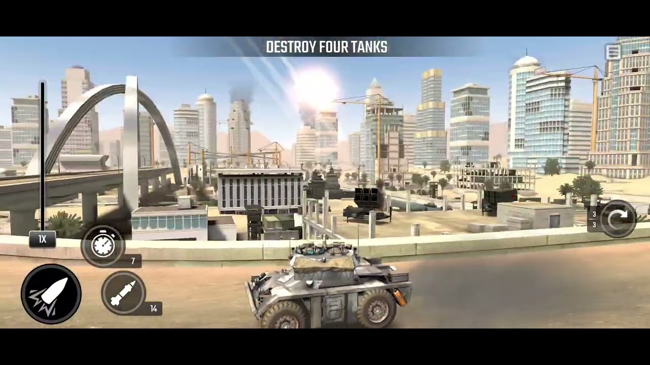 War Sniper Z10 Mission 11 Apex Predator Destroy Four Tanks