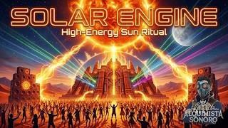 SOLAR ENGINE ☀️ High-Energy Sun Ritual (Full Album) Progressive, Psytrance & Full-On Mix