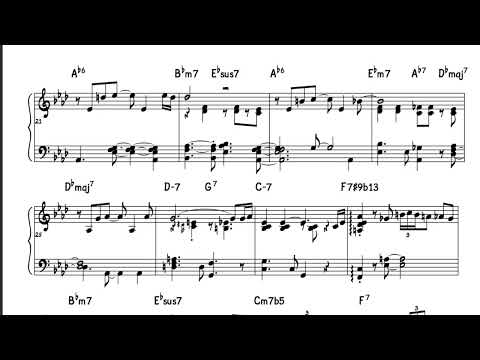Ceora - Bossa Nova Jazz Piano Arrangement - Lee Morgan 