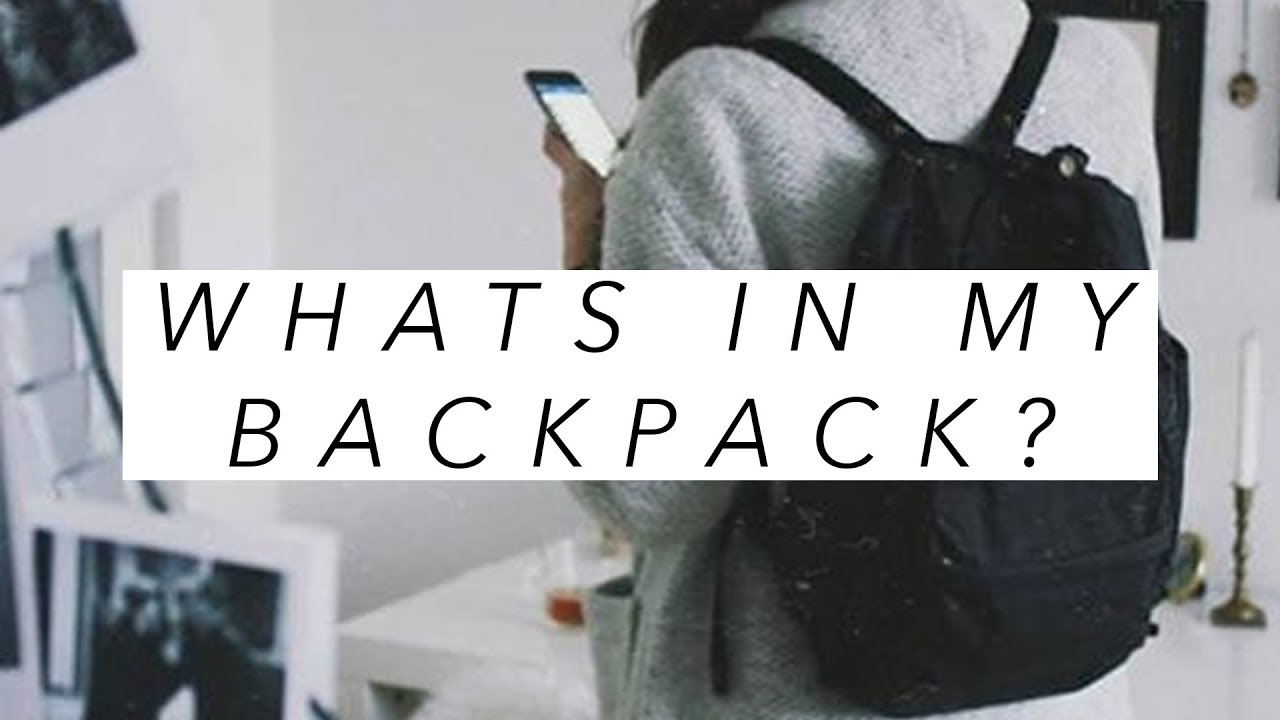 🎒 🇸🇪 What's In My Kånken Backpack (Work edition) YouTube