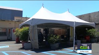 We're Open: 9's Hair Salon in Templeton moves haircuts outside
