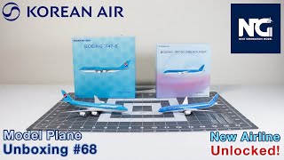 Double Korean Air Unboxing!| NG Models| Model Plane Unboxing #68