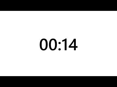 Timer for 14 seconds