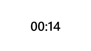 Timer for 14 seconds