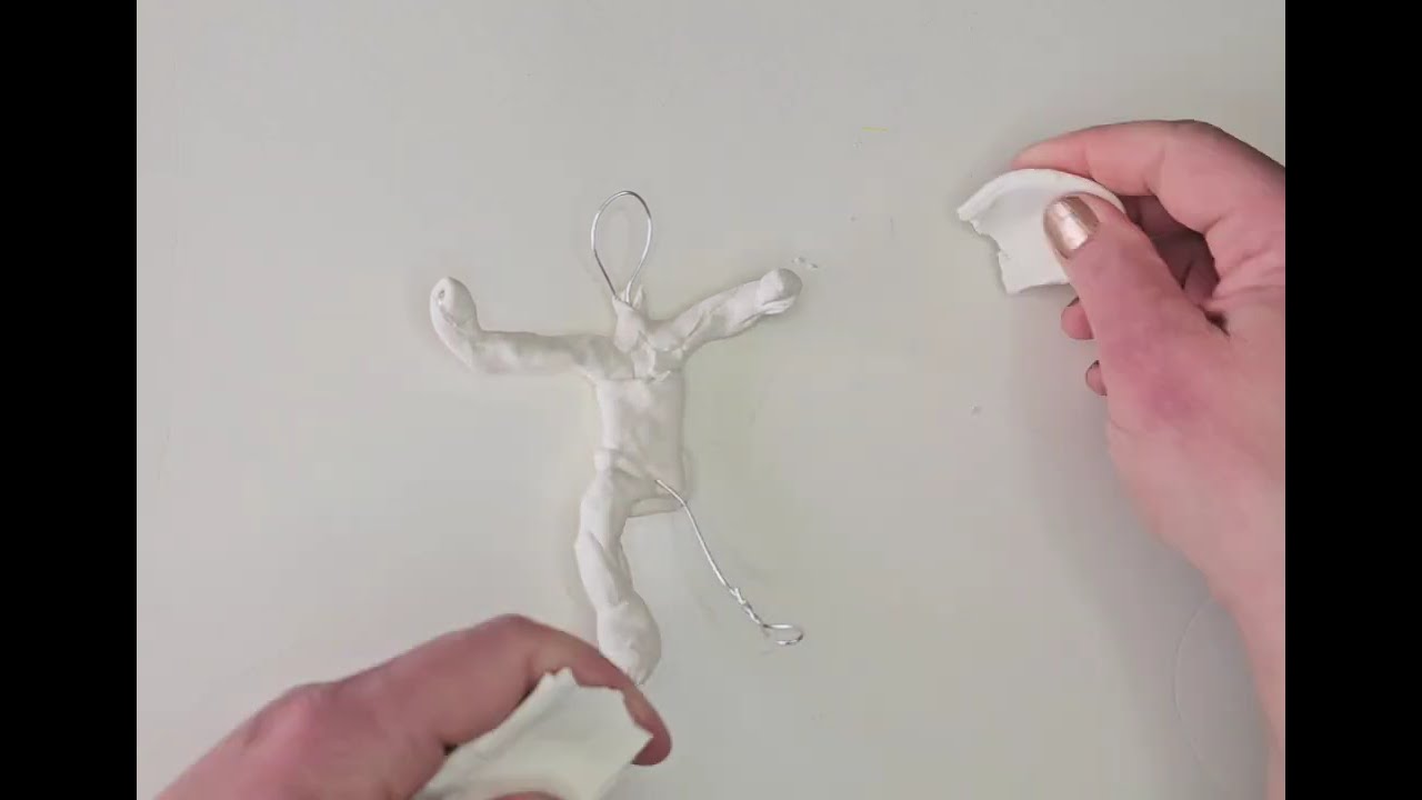 Wire Figure Armature with Foam Clay