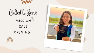 Mission Call Opening| Kath Manalo
