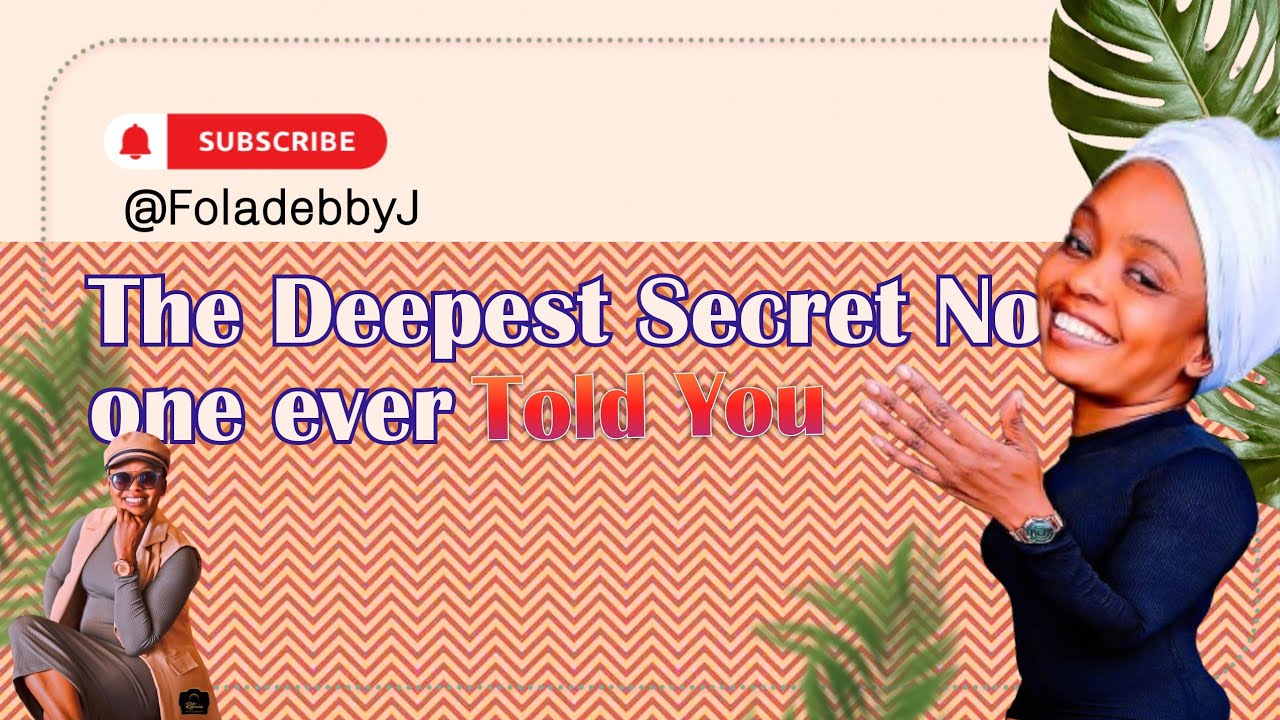 The Deepest Secret No one ever told you self improvement spiritual