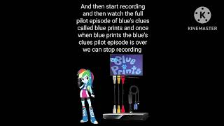 How To Make Blue Prints The Blues Clues Pilot Episode On Dvd