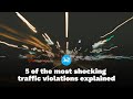 UAE 2023 5 of the most shocking traffic violations and fines on UAE roads  Police issue advisory