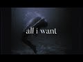 all i want - but you will cry