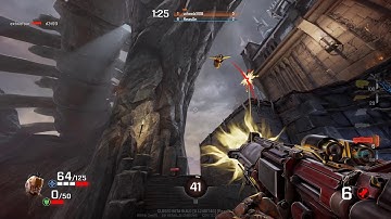 Quake Champions Midair Rocket